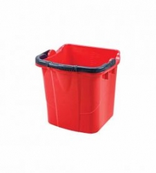 kbelík 25l modrý, červený