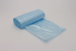 sáček 500x600 -30l, modrý, HDPE, 50ks/rol