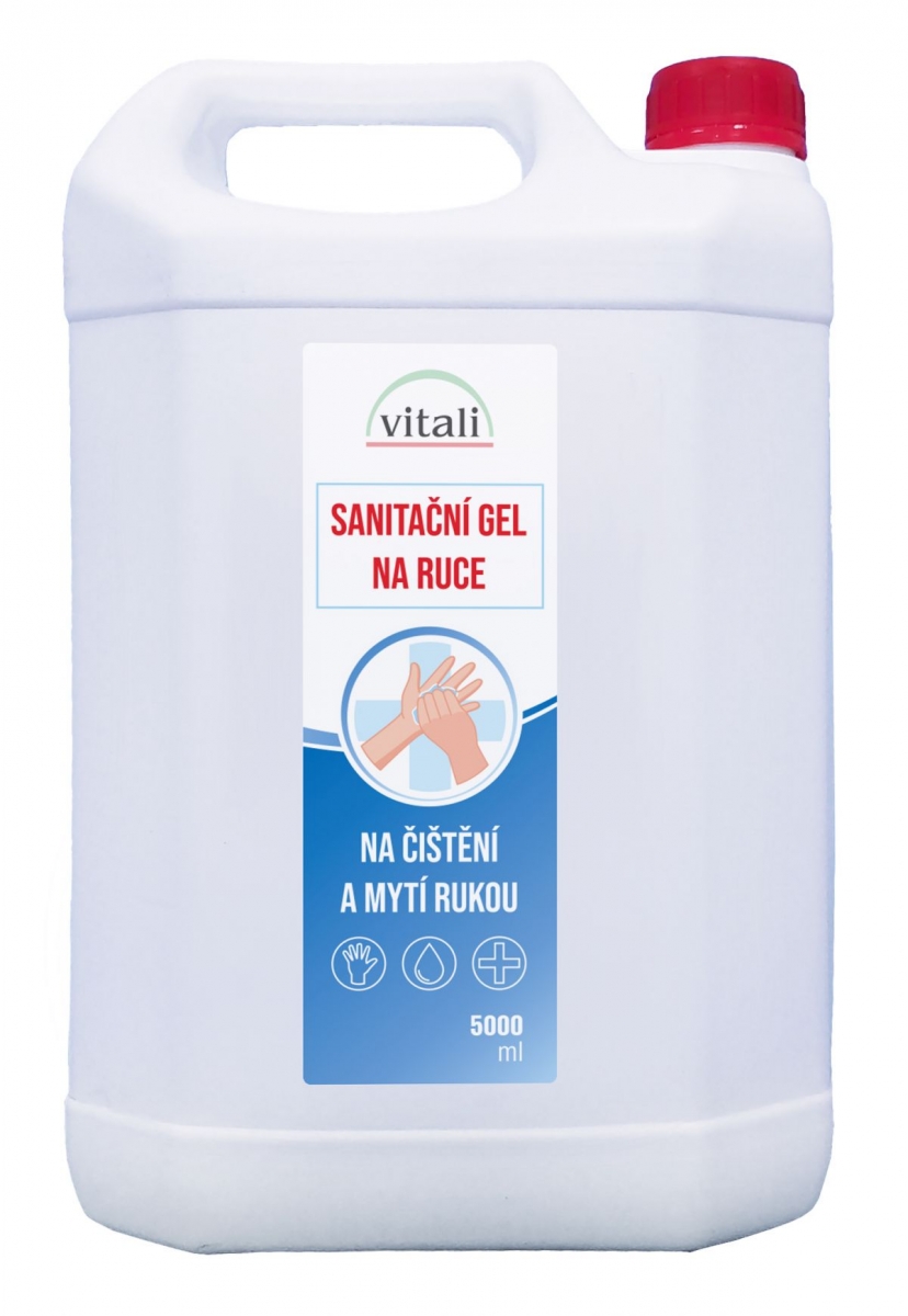 Vitali Sanitační gel na ruce 5l