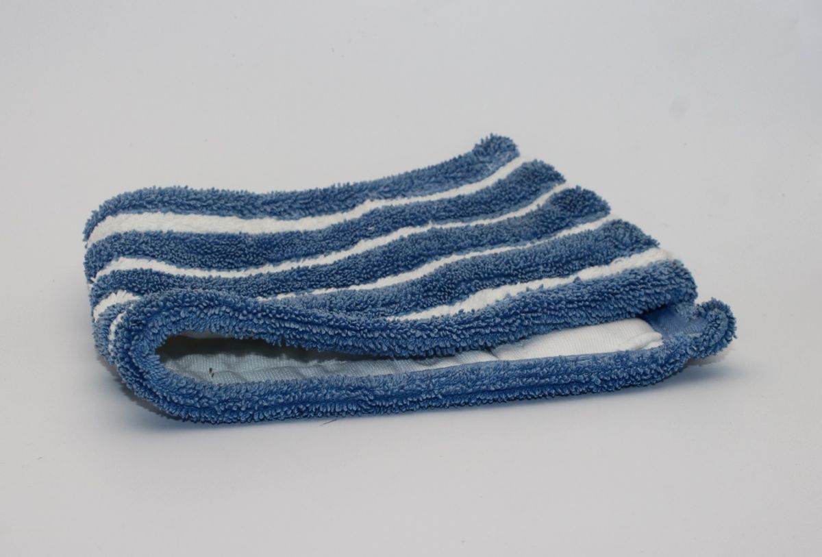 mop Mc Flat Flipper, bílo-modrý, 40 cm